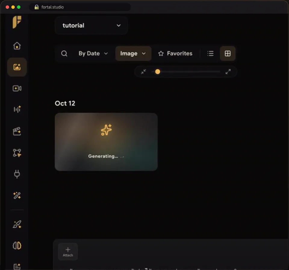 Screenshot of step 7: รอระบบสร้างภาพ
